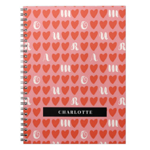 Stylist Amour Heart Notebook Valentine Gifts
