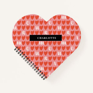 Stylist Amour Heart Shape Notebook Valentine Gifts