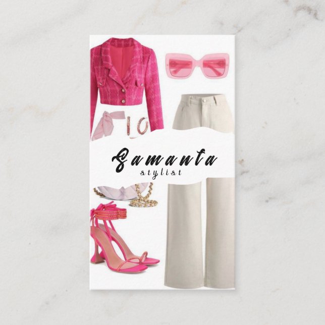 Stylist Business Card (Front)