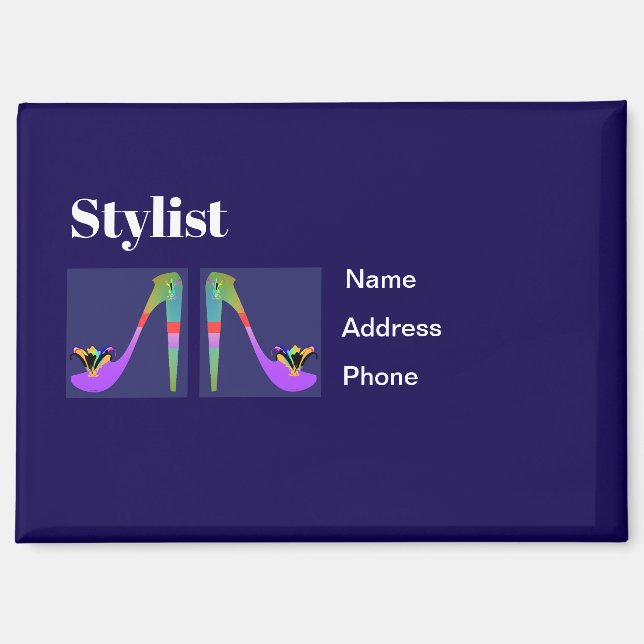 Stylist Business Magnet (Front)