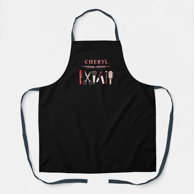 Stylist Elite Personalised Apron (Front)