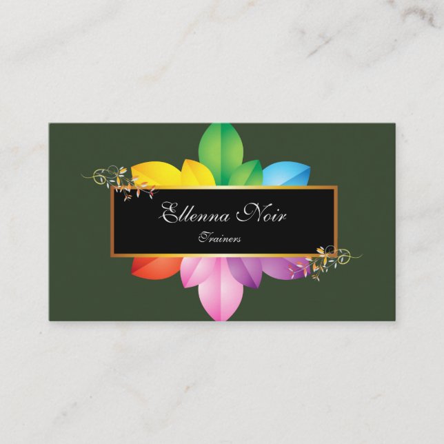 Stylist, Hair Stylist, Nail Technician, Beauty Exp Business Card (Front)