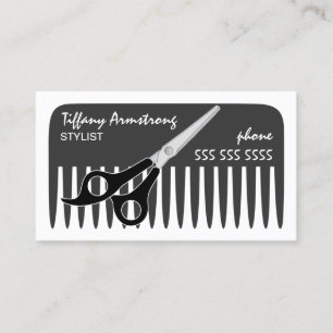 Stylist / Hairdresser Business Card