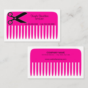 Stylist / Hairdresser Business Card