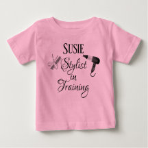 Stylist in Training Baby Romper Salon Beautician