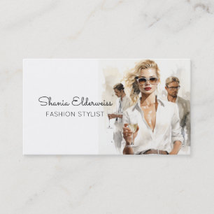 Stylist Personal Shopper Business Card