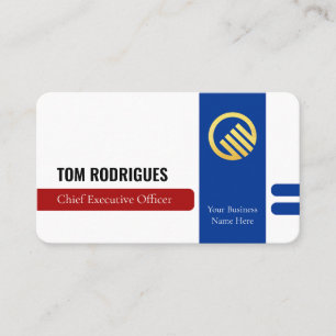 Stylist Template Office Manager Executive Business Card