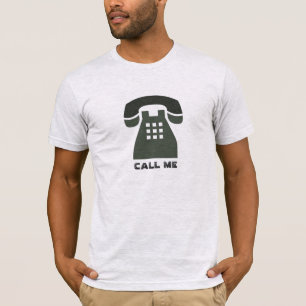 Stylistic Vintage Phone Call Me all Colours T-Shirt
