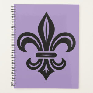 "Stylized Fleur-de-lis" Planner