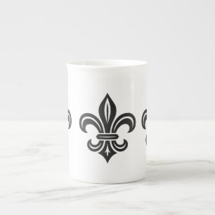 "Stylized Fleur-de-lis" Specialty Mug