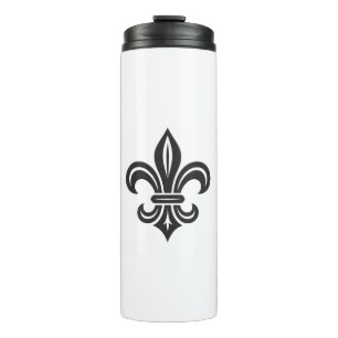 "Stylized Fleur-de-lis" Thermal Tumbler