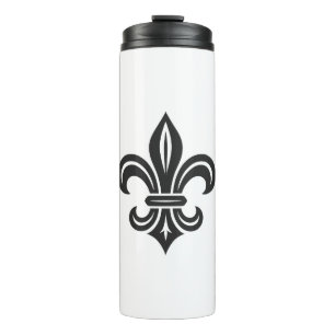 "Stylized Fleur-de-lis" Thermal Tumbler