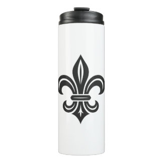 "Stylized Fleur-de-lis" Thermal Tumbler