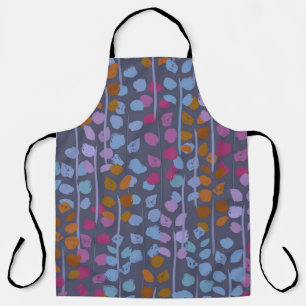 Stylized floral seamless pattern. Vintage imitatio Apron