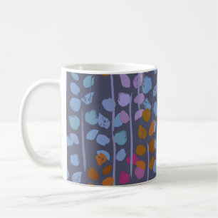 Stylized floral seamless pattern. Vintage imitatio Coffee Mug
