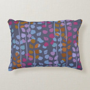 Stylized floral seamless pattern. Vintage imitatio Decorative Cushion