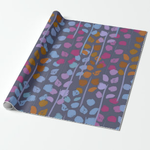 Stylized floral seamless pattern. Vintage imitatio Wrapping Paper