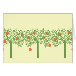 Stylized Orange Tree
