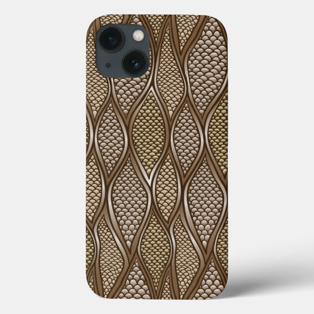 Stylized snake skin Case-Mate iPhone case (Back)