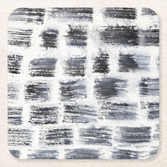 Stylus - Squres Square Paper Coaster (Front)