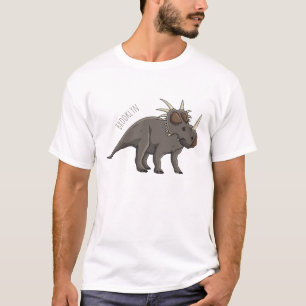 Styracosaurus cartoon illustration T-Shirt