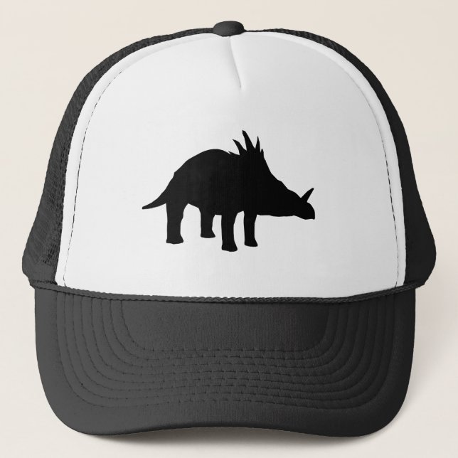 Styracosaurus Dino Dinosaur Trucker Hat (Front)
