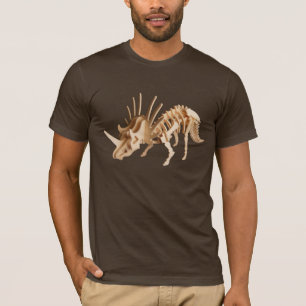 Styracosaurus Dinosaur Skeleton #1 T-Shirt