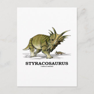 Styracosaurus Postcard