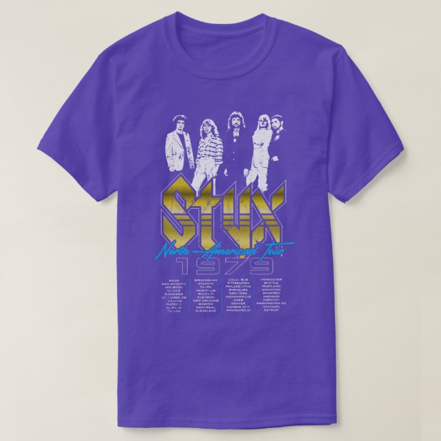 STYX North American Tour T-Shirt (Design Front)