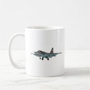 Su-25 Russian Jet Aircraft Coffee Mug