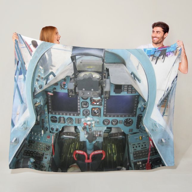 SU-30 COCKPIT FLEECE BLANKET (In Situ)