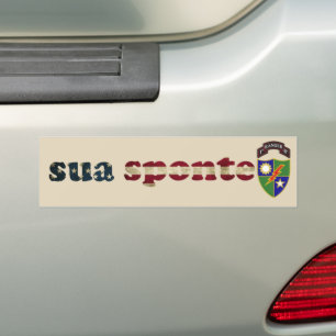 SUA SPONTE 1st Ranger Battalion Bumper Sticker