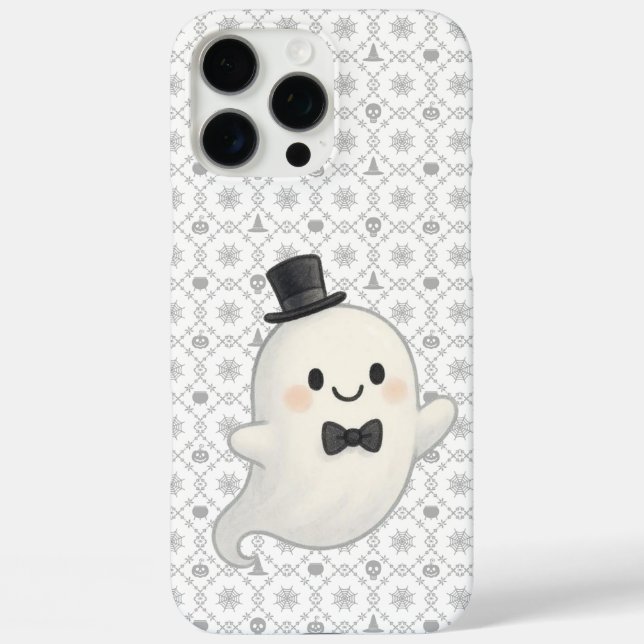 Suave cartoon ghost Halloween  Case-Mate iPhone Case (Back)
