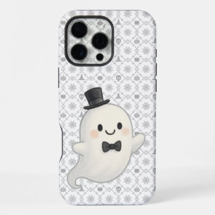 Suave cartoon ghost Halloween iPhone 16 Pro Max Case