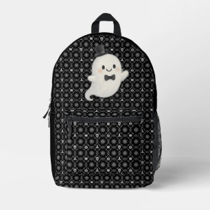 Suave cartoon ghost Halloween Printed Backpack