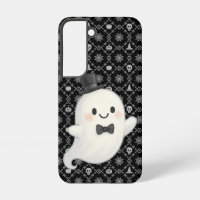 Suave cartoon ghost Halloween
