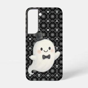Suave cartoon ghost Halloween  Samsung Galaxy Case