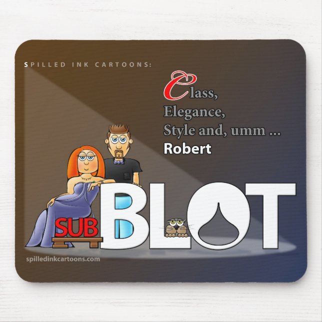 Sub Blot Mouse Pad (Front)