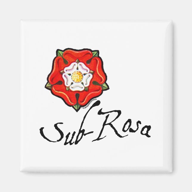 Sub Rosa Magnet (Front)