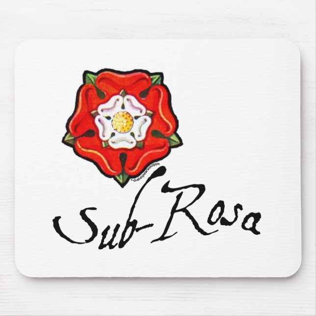 Sub Rosa Mouse Mat (Front)