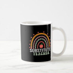 Sub Teacher Week Women Back To School Substitute T Coffee Mug