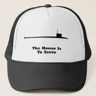 Sub The Honour Is To Serve Trucker Hat