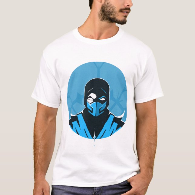 Sub-Zero Lin Kuei T-shirt - Master of Ice Mortal K (Front)