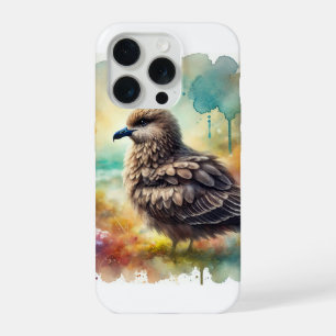 Subantarctic Skua 101024AREF141 - Watercolor iPhone 15 Pro Case
