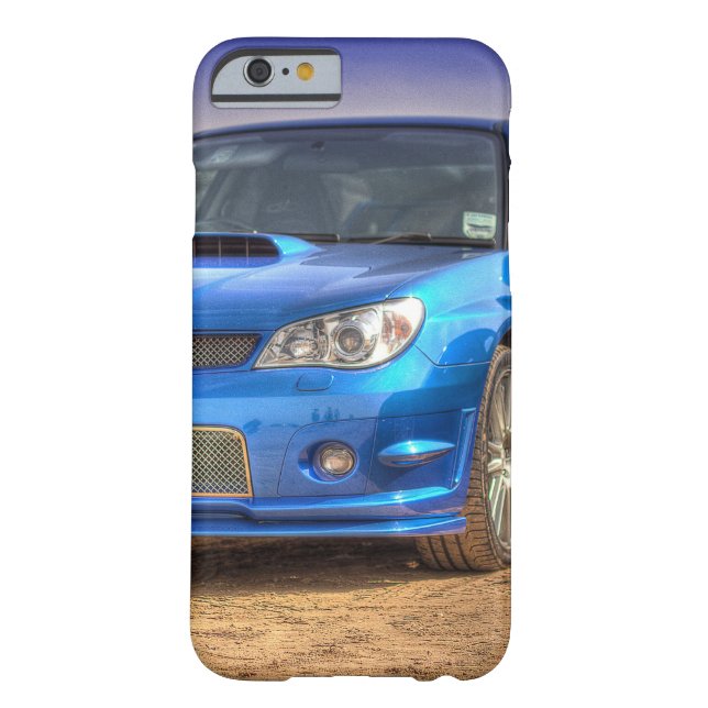 Subaru Impreza STi "Hawkeye" in Blue Case-Mate iPhone Case (Back)