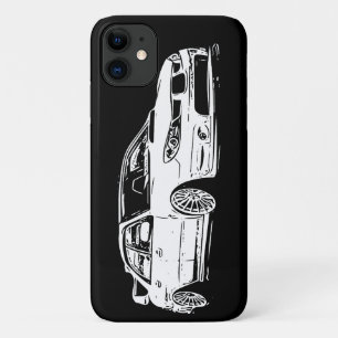 Subaru Impreza WRX Sti Vector Image iPhone 11 Case