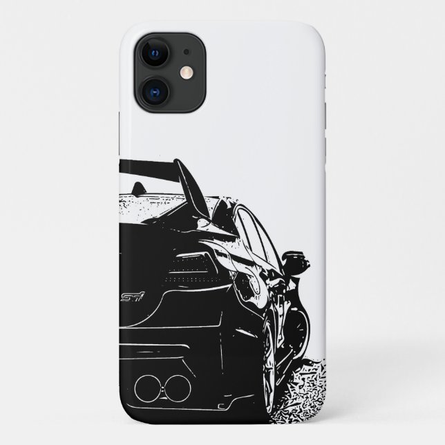 Subaru Impreza WRX Sti Vector Image Case-Mate iPhone Case (Back)
