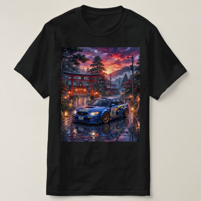 Subaru Legacy Touring Car T-Shirt (Design Front)