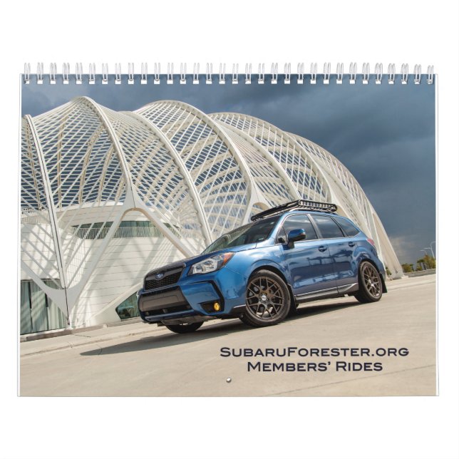 subaruforester.org Members' Rides Calendar (Cover)