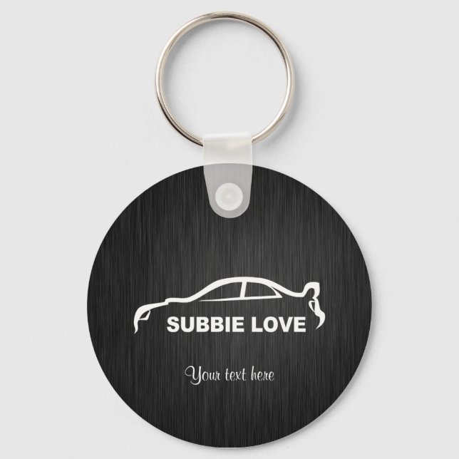 Subbie STI Key-Chain Key Ring (Front)